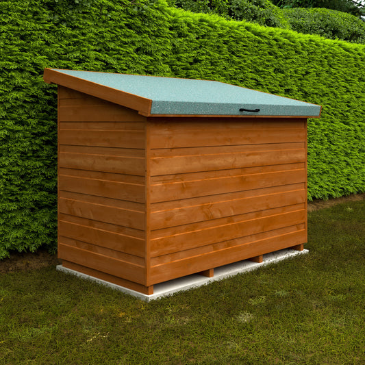 WELL GOOD STURDY WOODEN GARDEN TOOL CHEST